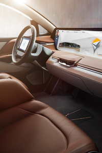 Byton Electric Car Interior (240x400) Resolution Wallpaper