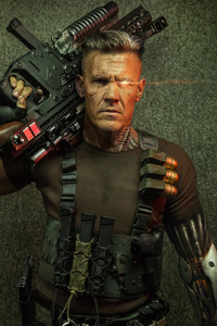 Cable Deadpool 2 (480x854) Resolution Wallpaper