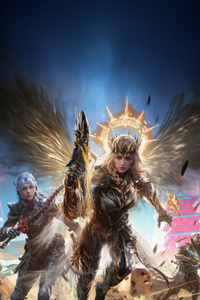 Call Of Duty Mobile Mythic Operator Sophia Dawn Renewal (480x854) Resolution Wallpaper