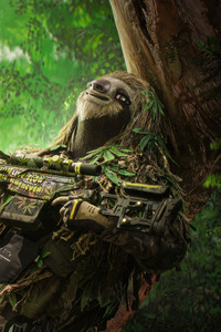 Call Of Duty Modern Warfare Season 3 Tracer Pack Stoney Sloth (1080x1920) Resolution Wallpaper