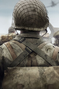 Call Of Duty WWII 4k (240x320) Resolution Wallpaper