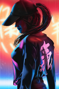 Cap Girl 4k (1080x1920) Resolution Wallpaper