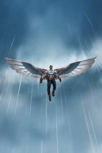 Captain America A Symbol Of Hope (1080x2280) Resolution Wallpaper