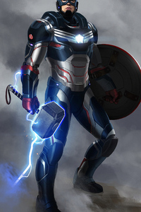 Captain America Armored