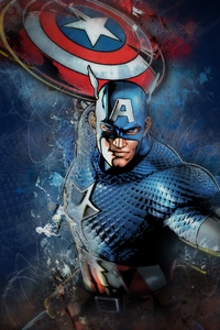 Captain America Artwork 4k