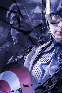 Captain America Avengers Endgame Poster