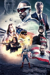 Captain America Brave New World (480x854) Resolution Wallpaper