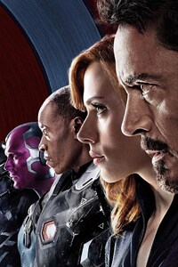 720x1280 Captain America Civil War All Characters