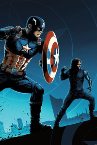 Captain America Civil War Imax Art