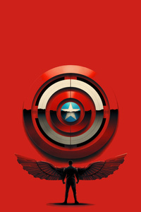 Captain America Dawn Of A Brave New World (240x320) Resolution Wallpaper