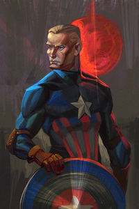 640x960 Captain America Fan Art
