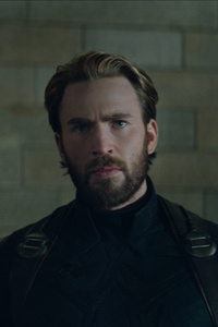 800x1280 Captain America In Avengers Infinity War 2018