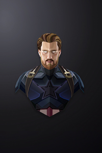 Captain America Majesty (640x1136) Resolution Wallpaper