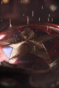 Captain America Shield 4k