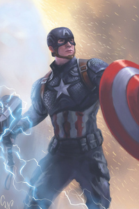 Captain America Shield Hammer