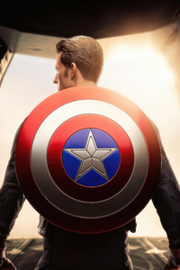 Captain America The Soldier Legacy (320x480) Resolution Wallpaper