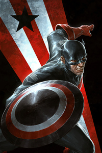 Captain America The Us Agent 4k (1280x2120) Resolution Wallpaper