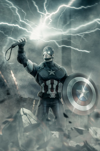 Captain America Thor Hammer