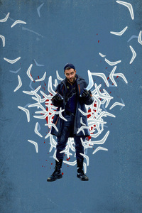 Captain Boomerang The Suicide Squad 8k (1280x2120) Resolution Wallpaper