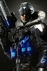 Captain Cold Injustice 2 (240x400) Resolution Wallpaper
