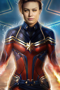 Captain Marvel 2020 4k Brie Larson