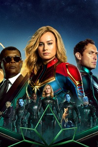 Captain Marvel 5k Movie Poster