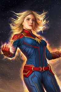 Captain Marvel Artnew 2019