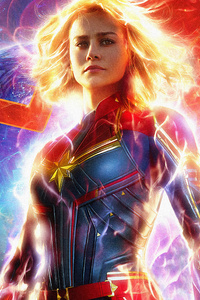 Captain Marvel Movie 2019 5k