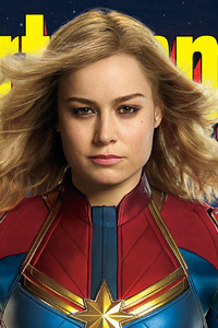 Captain Marvel Movie Entertainment Weekly