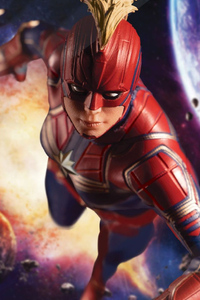 Captain Marvel New (480x854) Resolution Wallpaper