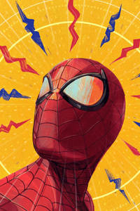 Capturing Spider Man In Action (320x480) Resolution Wallpaper