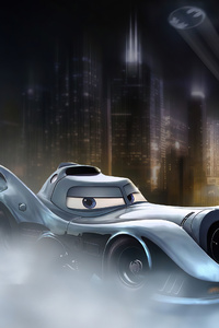 Cars Superheroes (360x640) Resolution Wallpaper