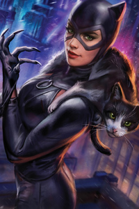 Catwoman 4k 2020 (240x320) Resolution Wallpaper