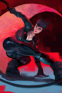 Catwoman 4k Art 2020 (750x1334) Resolution Wallpaper