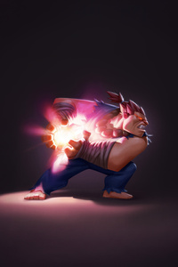 Chibi Akuma Street Fighter 4k (480x800) Resolution Wallpaper