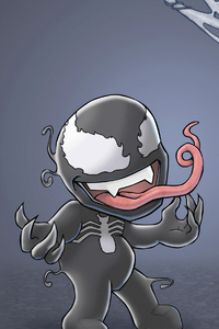 Chibi Spidey And Venom