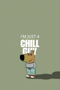 Chill Guy (750x1334) Resolution Wallpaper