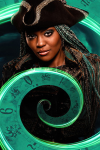 China Anne Mcclain As Uma In Descendants The Rise Of Red 2024 (240x400) Resolution Wallpaper