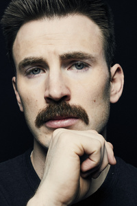 Chris Evans For NY Times 2018 (1125x2436) Resolution Wallpaper