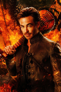 Chris Pine As Edgin Darvis In Dungeons And Dragons Honor Among Thieves 4k (360x640) Resolution Wallpaper