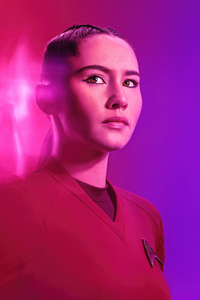 Christina Chong As Laan Noonien Singh In Star Trek Strange New Worlds (2160x3840) Resolution Wallpaper