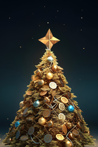 Christmas Tree 5k (540x960) Resolution Wallpaper