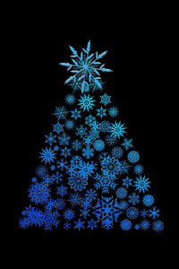 540x960 Christmas Tree Digital Art