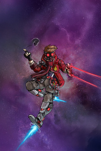 Cinematic Star Lord (720x1280) Resolution Wallpaper