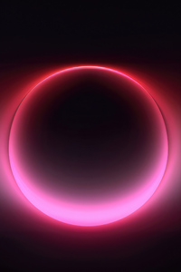Circle Glowing Abstract 5k