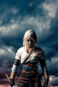 Ciri Princess Of Cintra 4k (480x854) Resolution Wallpaper