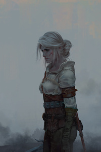 Ciri The Witcher 3 Wild Hunt Fantasy Girl