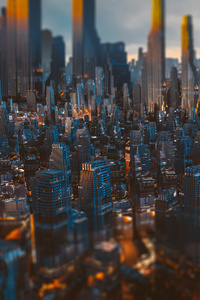 City (640x960) Resolution Wallpaper