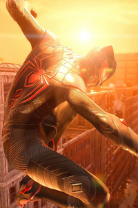 City Of Heroes Marvels Spider Man 2 (480x854) Resolution Wallpaper