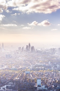 City Of London Skyline 8k (1440x2960) Resolution Wallpaper